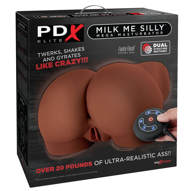 PDX Elite Milk Me Silly Masturbator in Brown 5 out of 5 star rating