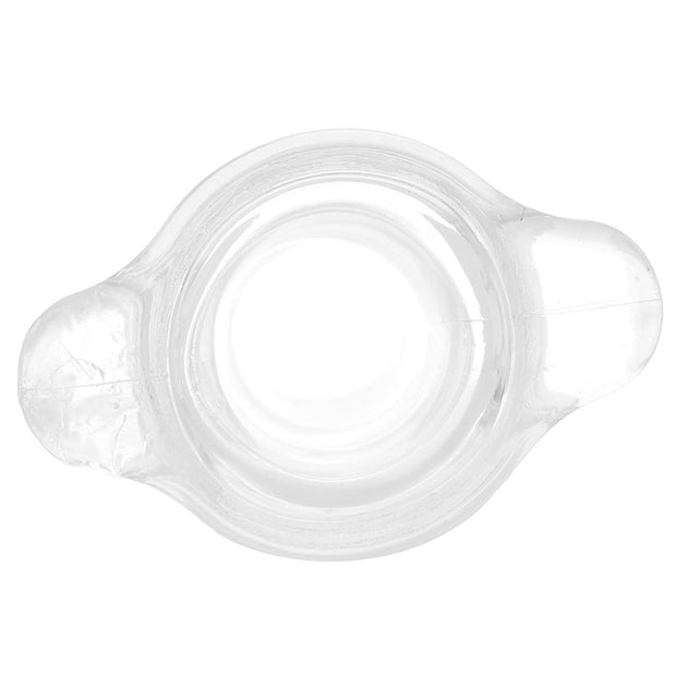 Peephole Clear Hollow Anal Plug