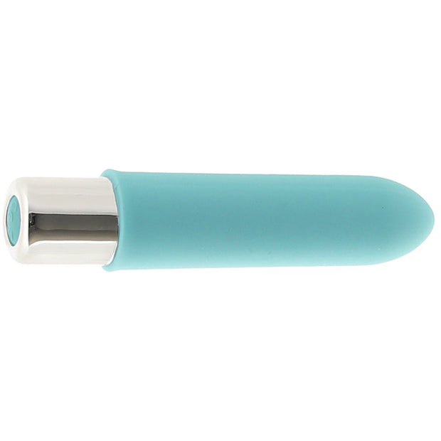 Bam Mini Rechargeable Bullet Vibe in Tease Me Turquoise