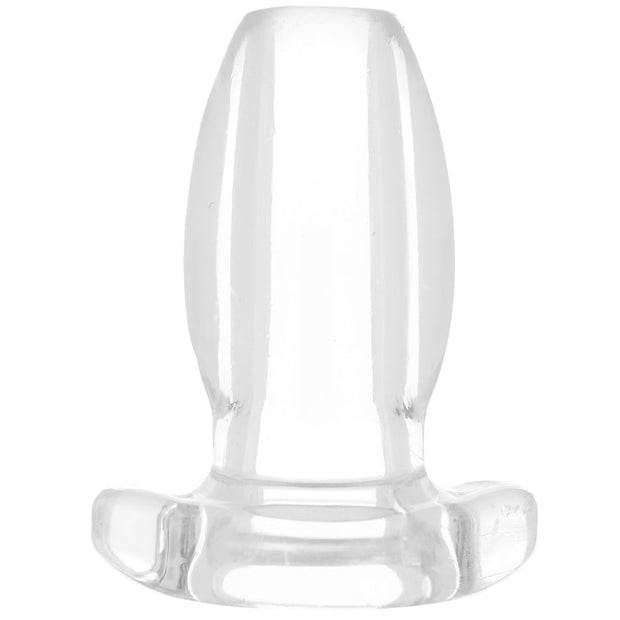 Peephole Clear Hollow Anal Plug