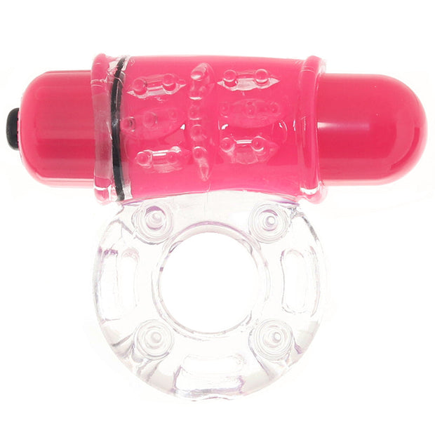 OWow Bass Vibrating Ring in Strawberry