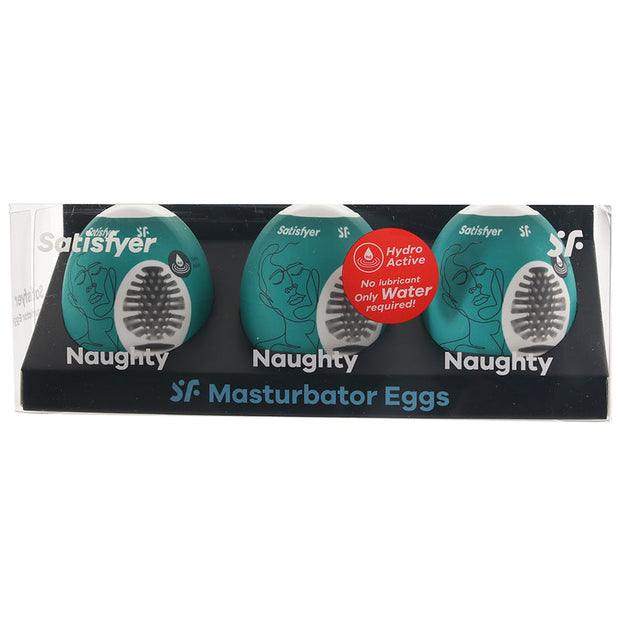 Satisfyer Naughty Masturbator Egg Triple Set