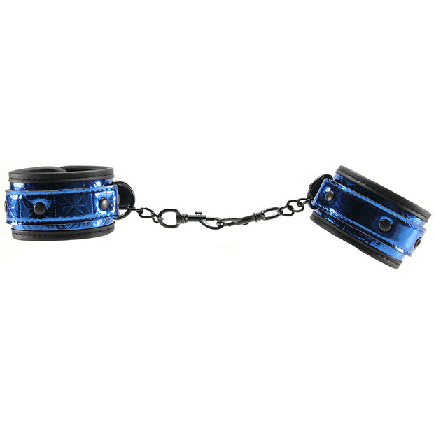 WhipSmart Deluxe Universal Buckle Cuffs in Blue