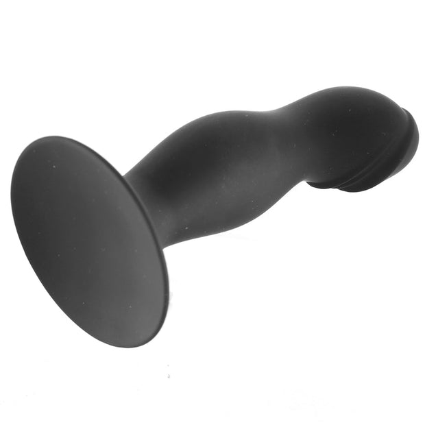 Silicone Anal Stud in Black